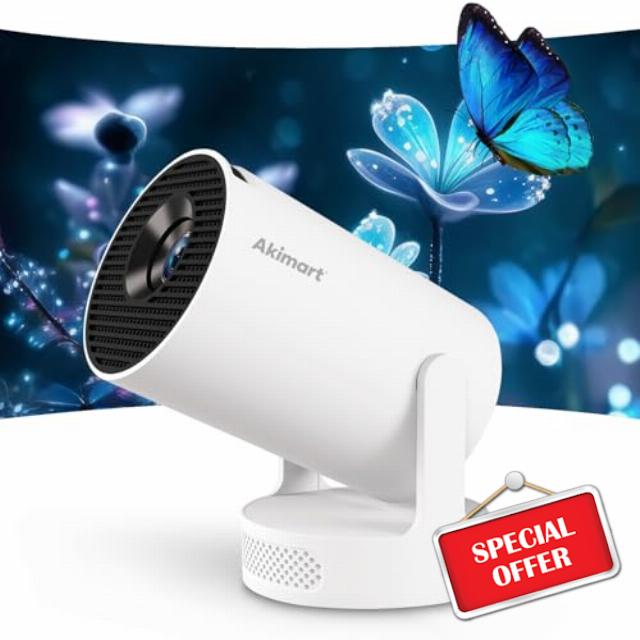 Android 11 Mini Projector 4K
