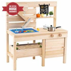 Fir Wood Kids Mud Kitchen