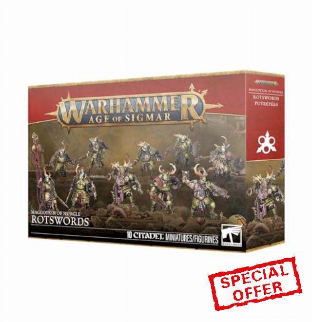Games Workshop - Warhammer - Age of Sigmar - Maggotkin of Nurgle: Rotswords