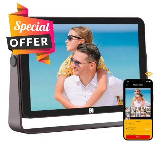 KODAK Digital Photo Frame with Battery
