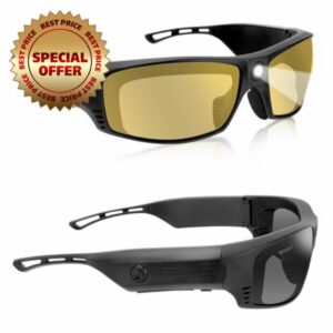 RONGJUAN Smart Bluetooth Glasses for Men&Women Ultra Loud Volume