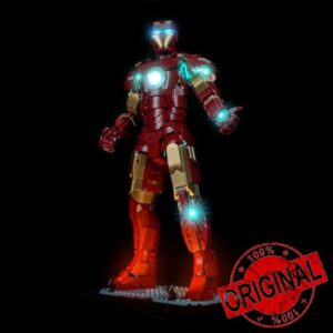 LED Light Kit for Lego 76344 Iron Man Mark 3 - Custom Lights to Mount - Fits This Model (Model Not Included)