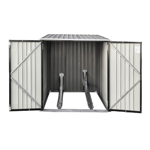 Outdoor Bicycle Storage (D199x W141x H143m With 2 Racks)