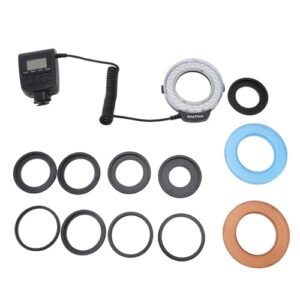 48LED Ro Ring Flash Light with LCD Display