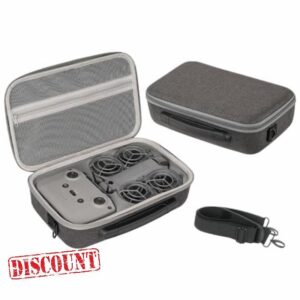 Hard Storage Bag for DJI Neo 2 Fly More Combo Carrying Case for DJI RC-N3 Anti-Drop Anti-Scratch Protective Case with Shoulder Strap