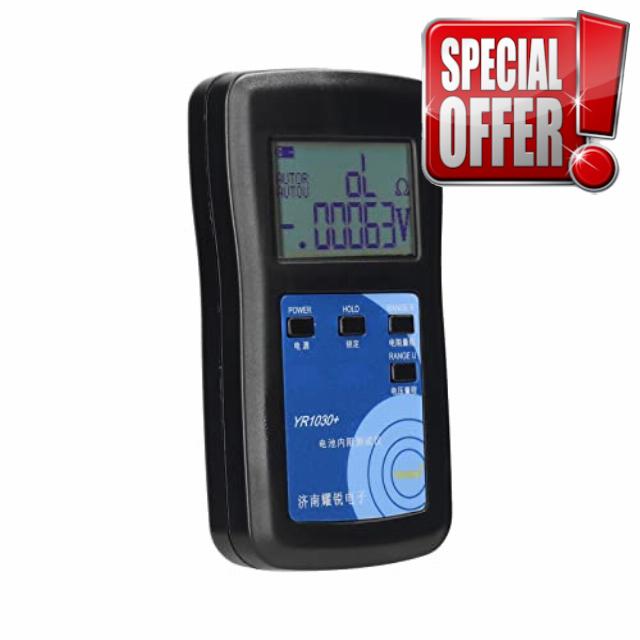 ERYUE True 4-wire High Accuracy Battery Internal Tester for Large Capacity Lithium Batteries Material:Plastics