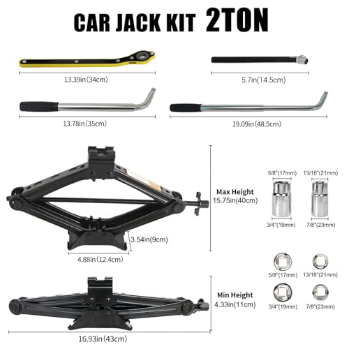 4409 lb Heavy Duty Car Lift for Sedan