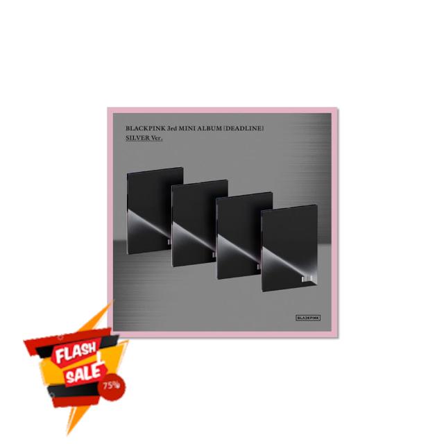 DEADLINE BLACKPINK [Silver 4 Ver Set] 3rd Mini Album