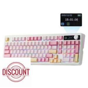 EPOMAKER TH99 PRO 96% Mechanical Keyboard with Screen & Knob