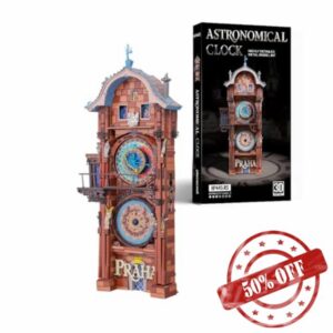 Piececool Metal 3D Puzzle The Prague Astronomical Clock