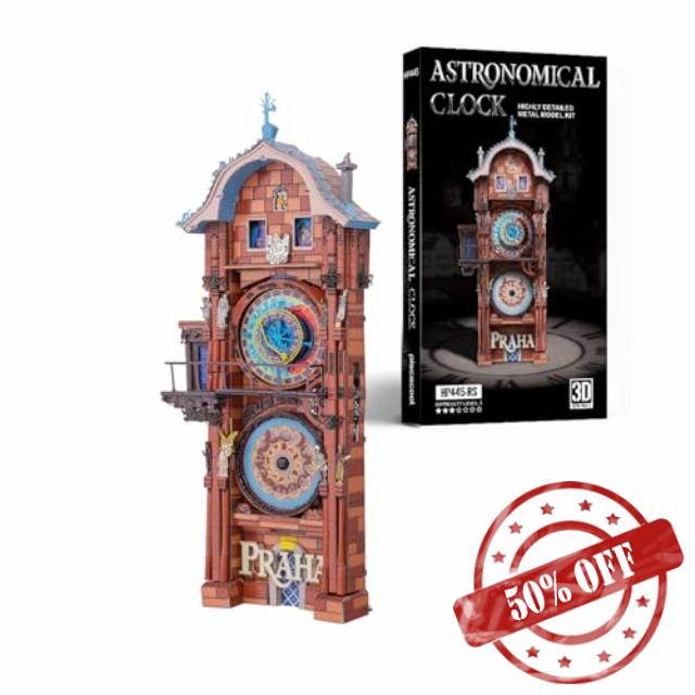 Piececool Metal 3D Puzzle The Prague Astronomical Clock
