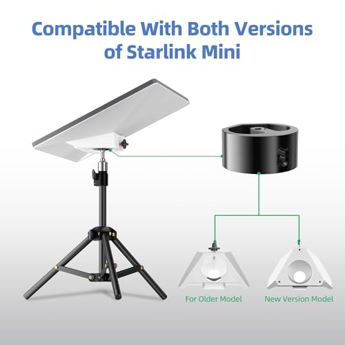 Adjustable Tripod Mount for Starlink Mini Dish