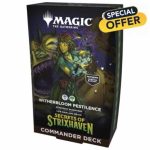 Magic: The Gathering Secrets of Strixhaven Commander Deck - Witherbloom Pestilence (English Version)