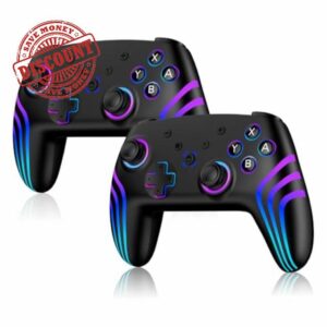 Riscvma 2pcs Controller for Switch/Switch 2/Lite/OLED/PC