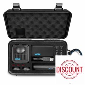 LEKUFEE Travel Waterproof Hard Case for GoPro MAX 2