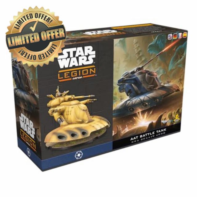 Asmodee | Star Wars Legion - AAT Battle Tank | Miniatures Tabletop Game | Ages 14+ | 2 Players | 3 Hours Playing Time