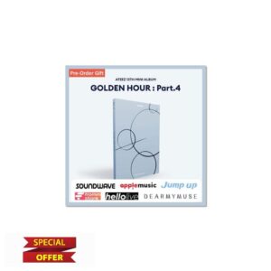 (Exclusive POB) ATZ ATEEZ GOLDEN HOUR : Part.4 (Photobook Z VER.) 13th Mini Album (hellolive POB)