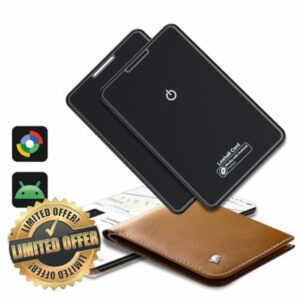 2 Packs Android Wallet Tracker Card