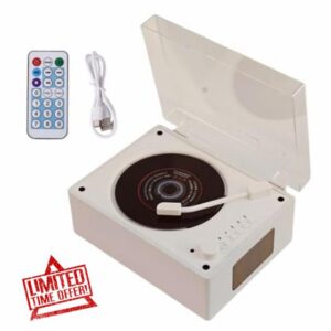 Portable CD Player Bluetooth with Speakers