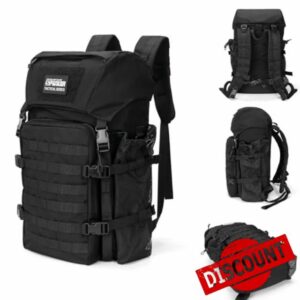 EXCELLENT ELITE SPANKER 40L Camping Hiking Backpack Tactical MOLLE Rucksack Large Military Backpack for Camping Hiking Backpacking