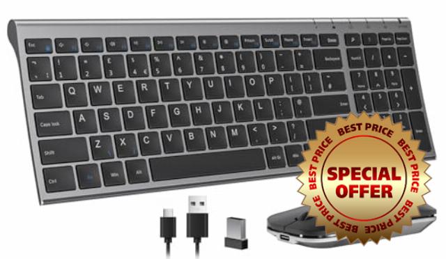 seenda Wireless Keyboard Mouse Set