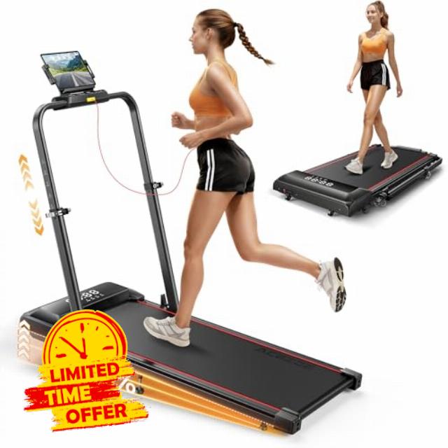 Folding Walking Pad with 12% Incline