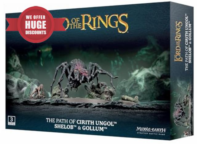 Games Workshop - Middle Earth Strategy Battle Game: The Path of Cirith Ungol - Shelob & Gollum