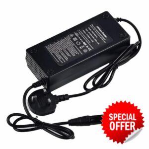UK STOCK 54.6V3A 58.8V4A charger with 3PIN XLR output connector for 48V and 52V li-ion battery (58.8V4Ah-XLR)