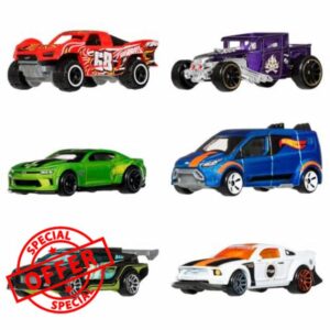 Hot Wheels 1:64 Scale Die-Cast Toy Cars & Trucks