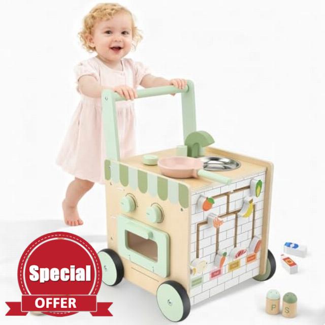 Wooden Baby Walker
