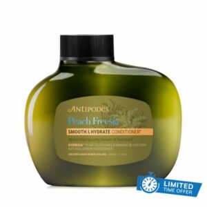 Antipodes Peach Freesia Smooth & Hydrate Conditioner | Natural Silicone-Free Conditioner with Hydresia Oleosomes