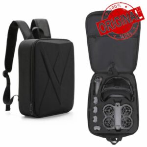 Travel Backpack for DJI NEO 2 Goggles N3 Shoulder Bag Storage Case Messenger Chest Bag Portable Organizer EVA Protective Cover for DJI NEO 2 Motion Fly More Combo Accessories