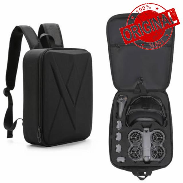 Travel Backpack for DJI NEO 2 Goggles N3 Shoulder Bag Storage Case Messenger Chest Bag Portable Organizer EVA Protective Cover for DJI NEO 2 Motion Fly More Combo Accessories