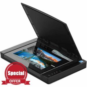 Flatbed Scanner - 2400 x 2400 DPI Resolution