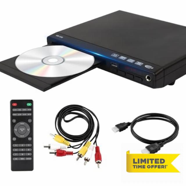 Upgraded 1080P DVD Player for TV