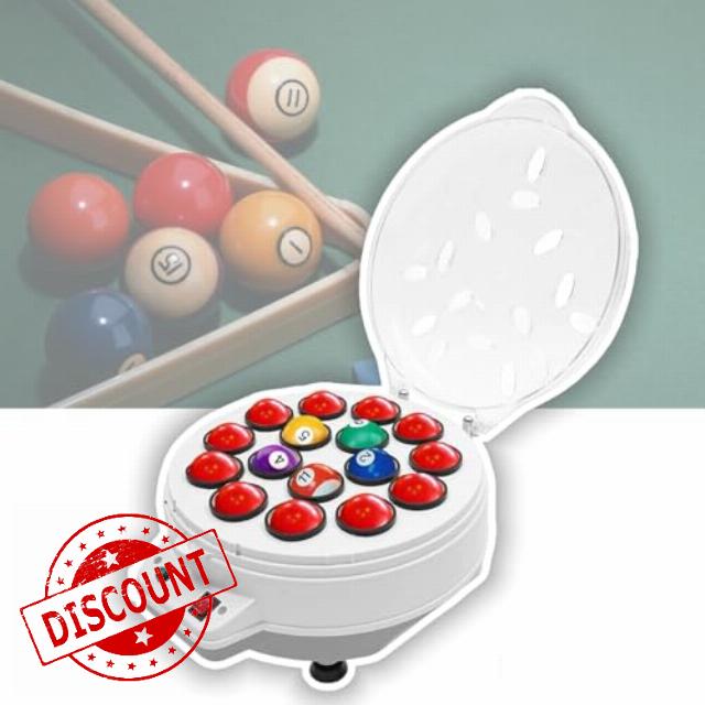 Pool Ball Cleaner Machine 16 Balls Automatic Polisher