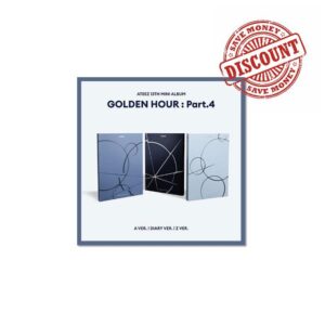 ATZ ATEEZ GOLDEN HOUR : Part.4 [Photobook Ver.] 13th Mini Album (A Ver)
