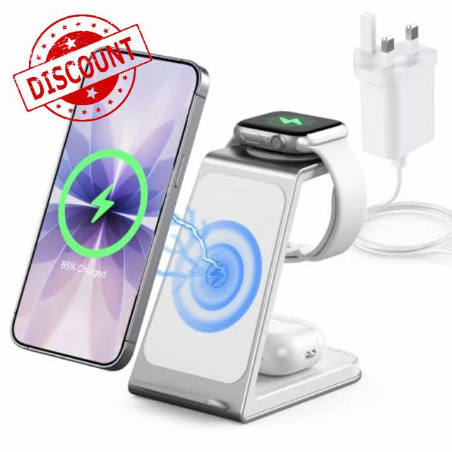 3 in 1 Wireless Charging Station for iPhone