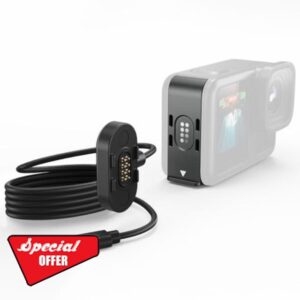 Magnetic Side Cap Charger for GoPro