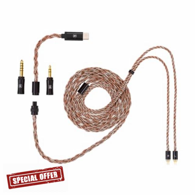 Campfire Audio Time Link Premium Modular IEM Cable System (MMCX)