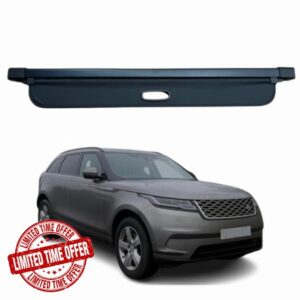 Car Parcel Shelf - Compatible with Range Rover Velar 2017-2025 L560 | Retractable Sturdy Boot Cover for Extra Storage | Space Saving Car Accessories | Black | TCC Parcel Shelf Direc