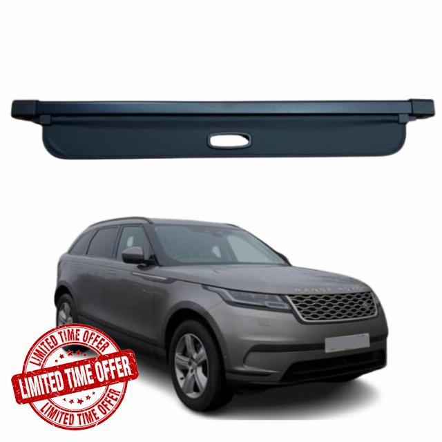 Car Parcel Shelf - Compatible with Range Rover Velar 2017-2025 L560 | Retractable Sturdy Boot Cover for Extra Storage | Space Saving Car Accessories | Black | TCC Parcel Shelf Direc