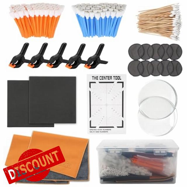 LUVCOSY 223 Pcs Trade Card Care Clean Kit
