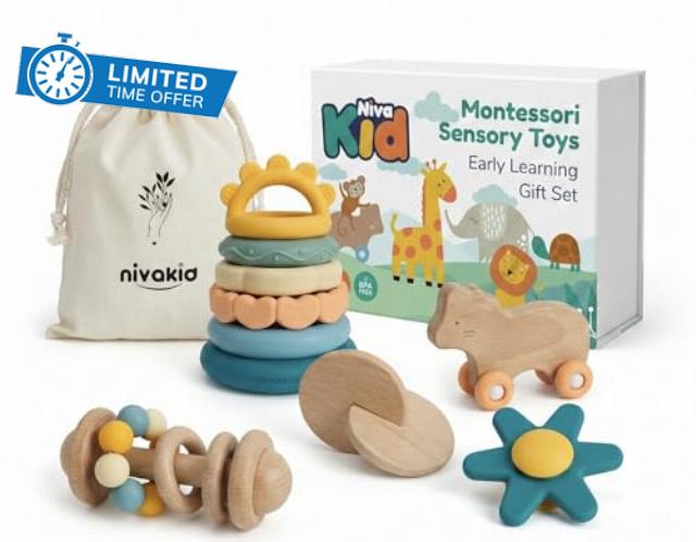 Montessori Baby Toys 3-36 Months