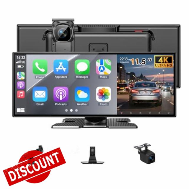 11.5" Carplay Screen for Car