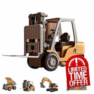Premium Alloy Mini Rc Construction Set– Forklift