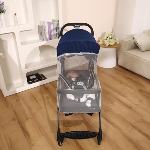 Kids Stroller Trolley with Mosquito Nets & Shoulder Strap