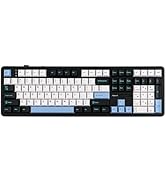 EPOMAKER x AULA F99 Wireless Mechanical Keyboard, Hot Swappable Gasket Custom Gaming Keyboard wit...