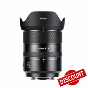 AstrHori AF 85mm F1.8 II Full Frame Lens Upgrade Autofocus Prime Portrait Lens for Panasonic LUMIX S Series & Sigma L Mount Mirrorless Cameras (Black)