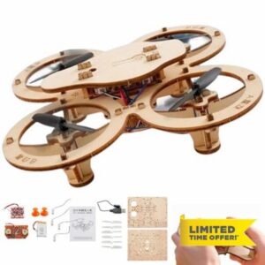 Wooden Drone Model Kit